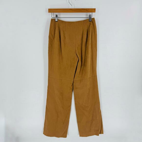 Talbots Straight-Leg Pants in Camel Brown - Picture 2 of 8